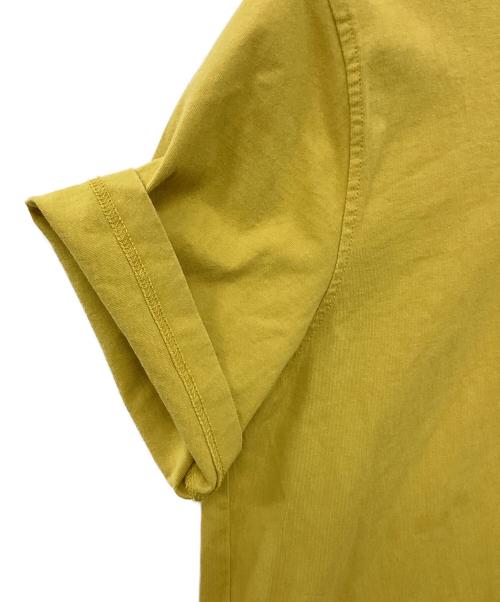 stussy（ステューシー）stussy (ステューシー) 半袖カットソー イエロー サイズ:Ｌの古着・服飾アイテム