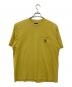stussy（ステューシー）の古着「半袖カットソー」｜イエロー