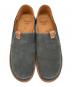 CLARKS (クラークス) スリッポン ネイビー×ブラウン サイズ:27cm：10000円