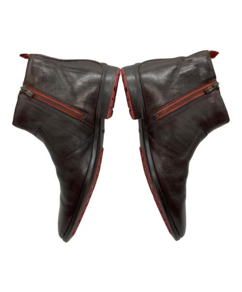 CLARKS（クラークス）CLARKS (クラークス) サイドジップブーツ ブラウン サイズ:27cmの古着・服飾アイテム