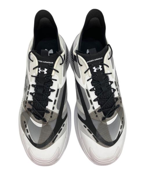 UNDER ARMOUR（アンダーアーマー）UNDER ARMOUR (アンダーアーマー) ローカットスニーカー ホワイト サイズ:28cmの古着・服飾アイテム