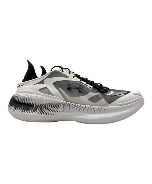UNDER ARMOUR（アンダーアーマー）UNDER ARMOUR (アンダーアーマー) ローカットスニーカー ホワイト サイズ:28cmの古着・服飾アイテム