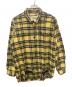 OFFWHITE（オフホワイト）の古着「長袖シャツ」｜イエロー×ネイビー