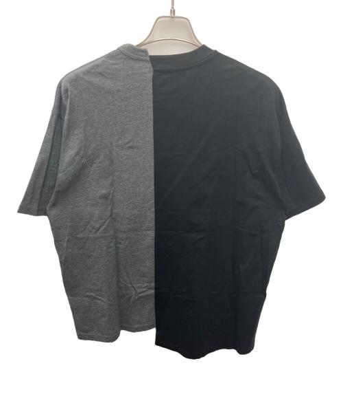 Onitsuka Tiger（オニツカタイガー）Onitsuka Tiger (オニツカタイガー) 半袖カットソー ブラック×グレー サイズ:Mの古着・服飾アイテム