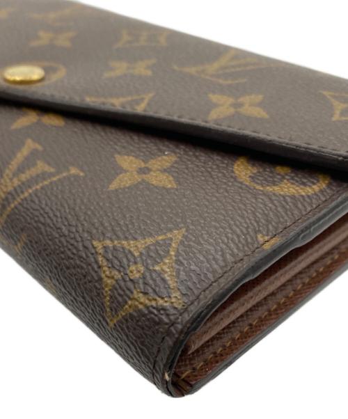 LOUIS VUITTON（ルイ ヴィトン）LOUIS VUITTON (ルイ ヴィトン) 長財布 ブラウンの古着・服飾アイテム