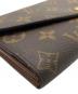 中古・古着 LOUIS VUITTON (ルイ ヴィトン) 長財布 ブラウン：30000円