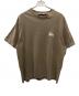 stussy（ステューシー）の古着「半袖カットソー」｜ブラウン