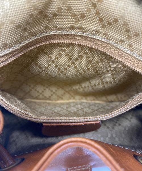 GUCCI（グッチ）GUCCI (グッチ) リュック ブラウンの古着・服飾アイテム