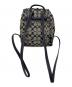 COACH (コーチ) リュック ブラック×ベージュ：12000円