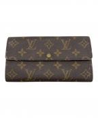LOUIS VUITTONルイ ヴィトン）の古着「長財布」｜ブラウン