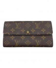 LOUIS VUITTON（ルイ ヴィトン）の古着「長財布」｜ブラウン