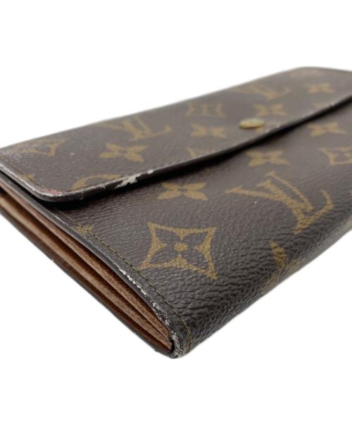LOUIS VUITTON（ルイ ヴィトン）LOUIS VUITTON (ルイ ヴィトン) 長財布 ブラウンの古着・服飾アイテム