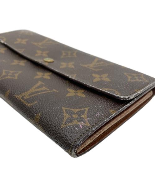 LOUIS VUITTON（ルイ ヴィトン）LOUIS VUITTON (ルイ ヴィトン) 長財布 ブラウンの古着・服飾アイテム