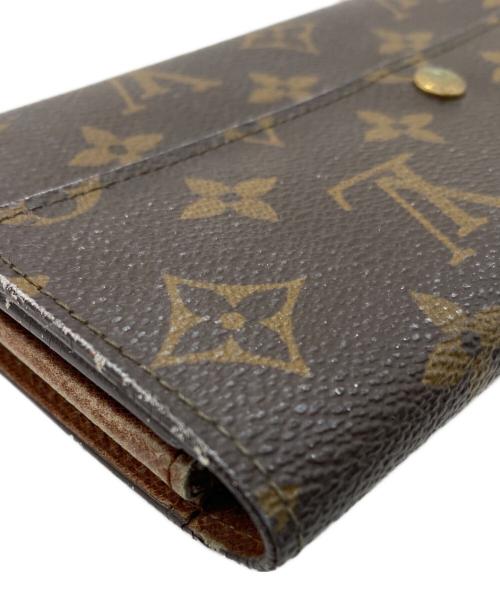 LOUIS VUITTON（ルイ ヴィトン）LOUIS VUITTON (ルイ ヴィトン) 長財布 ブラウンの古着・服飾アイテム