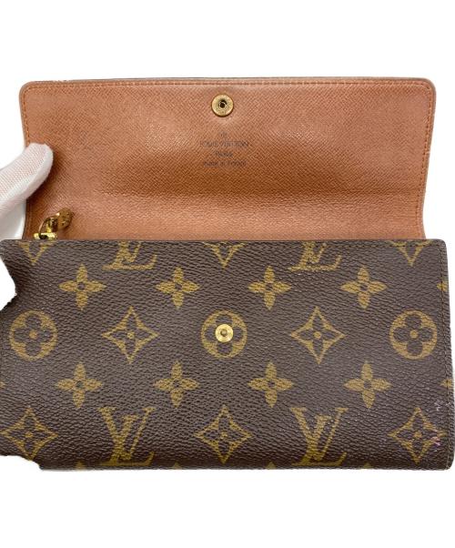 LOUIS VUITTON（ルイ ヴィトン）LOUIS VUITTON (ルイ ヴィトン) 長財布 ブラウンの古着・服飾アイテム