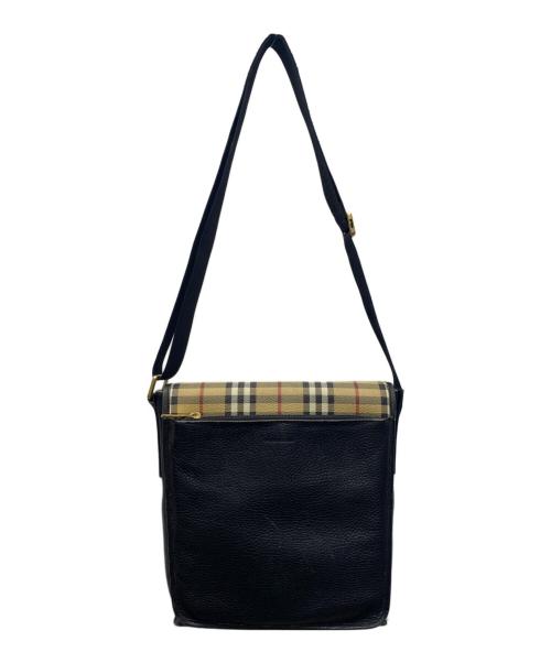 BURBERRY LONDON（バーバリーロンドン）BURBERRY LONDON (バーバリーロンドン) ショルダーバッグ ベージュ×ブラックの古着・服飾アイテム