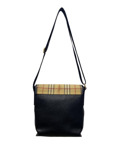 BURBERRY LONDON（バーバリーロンドン）BURBERRY LONDON (バーバリーロンドン) ショルダーバッグ ベージュ×ブラックの古着・服飾アイテム