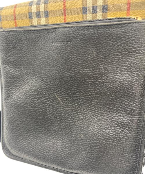 BURBERRY LONDON（バーバリーロンドン）BURBERRY LONDON (バーバリーロンドン) ショルダーバッグ ベージュ×ブラックの古着・服飾アイテム