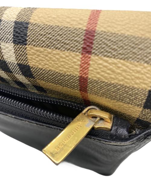 BURBERRY LONDON（バーバリーロンドン）BURBERRY LONDON (バーバリーロンドン) ショルダーバッグ ベージュ×ブラックの古着・服飾アイテム