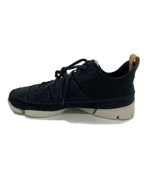 CLARKS（クラークス）CLARKS (クラークス) ローカットスニーカー ブラック サイズ:26㎝の古着・服飾アイテム