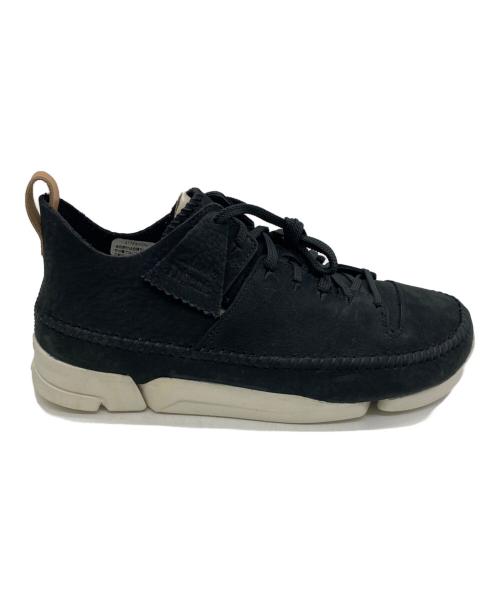 CLARKS（クラークス）CLARKS (クラークス) ローカットスニーカー ブラック サイズ:26㎝の古着・服飾アイテム