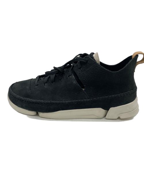 CLARKS（クラークス）CLARKS (クラークス) ローカットスニーカー ブラック サイズ:26㎝の古着・服飾アイテム