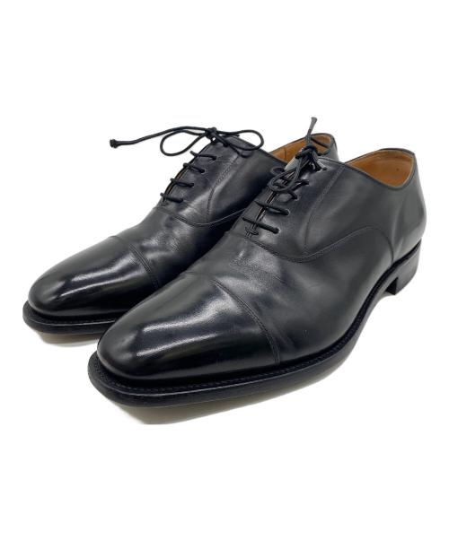 SCOTCH GRAIN（スコッチグレイン）SCOTCH GRAIN (スコッチグレイン) ストレートチップシューズ ブラック サイズ:27.0cmの古着・服飾アイテム