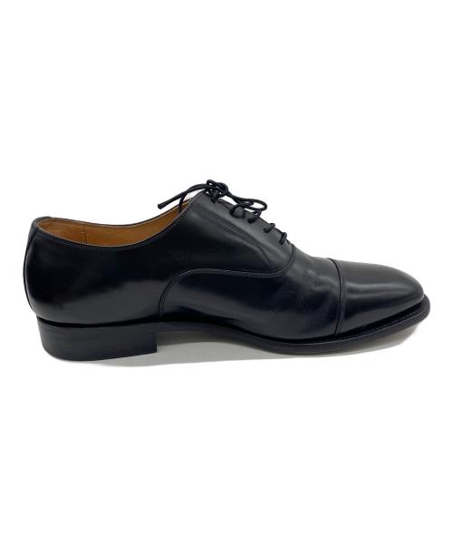 SCOTCH GRAIN（スコッチグレイン）SCOTCH GRAIN (スコッチグレイン) ストレートチップシューズ ブラック サイズ:27.0cmの古着・服飾アイテム