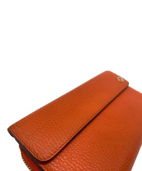 GUCCI（グッチ）GUCCI (グッチ) 長財布 ブラウンの古着・服飾アイテム