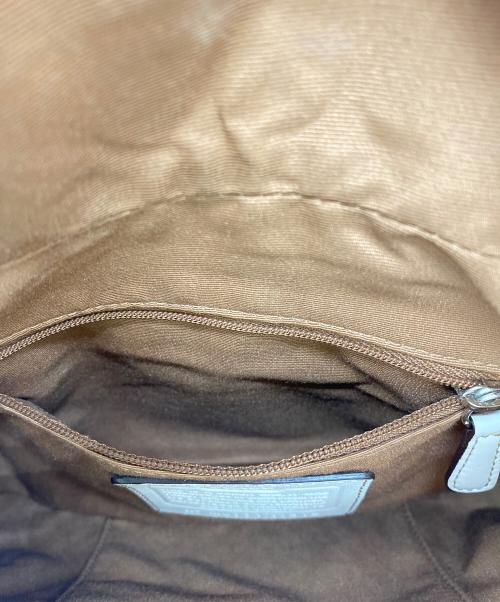 COACH（コーチ）COACH (コーチ) ショルダーバッグ ベージュの古着・服飾アイテム