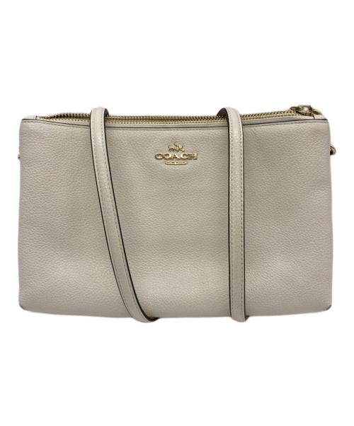 COACH（コーチ）COACH (コーチ) ショルダーバッグ アイボリーの古着・服飾アイテム