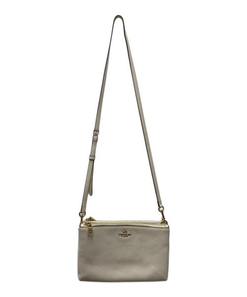 COACH（コーチ）COACH (コーチ) ショルダーバッグ アイボリーの古着・服飾アイテム