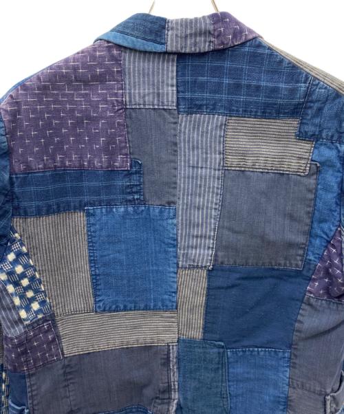 BLUE BLUE（ブルーブルー）BLUE BLUE (ブルーブルー) パッチワークジャケット インディゴ サイズ:3の古着・服飾アイテム