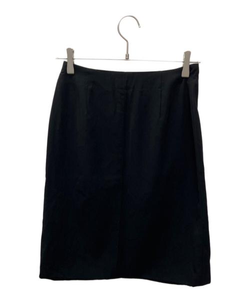 CHANEL（シャネル）CHANEL (シャネル) スカート ブラック サイズ:Ｗ38の古着・服飾アイテム
