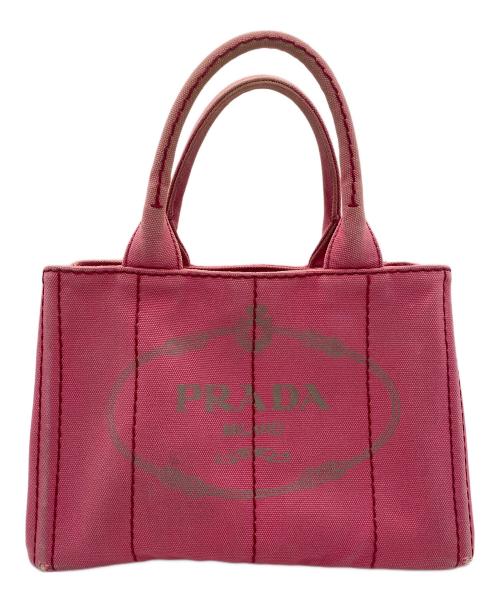 PRADA（プラダ）PRADA (プラダ) 2WAYバッグ ショッキングピンクの古着・服飾アイテム