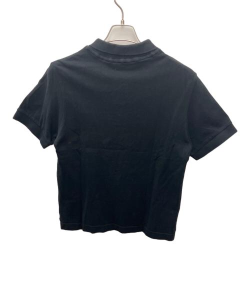 MONCLER（モンクレール）MONCLER (モンクレール) ポロシャツ ブラック サイズ:Ｓの古着・服飾アイテム
