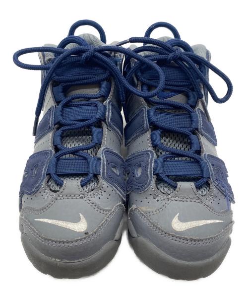 NIKE（ナイキ）NIKE (ナイキ) ハイカットスニーカー ネイビー×グレー サイズ:19.5㎝の古着・服飾アイテム