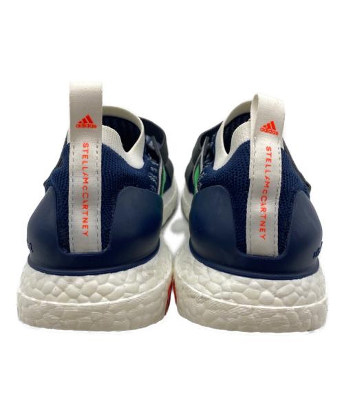 adidas（アディダス）adidas (アディダス) STELLA McCARTNEY (ステラマッカートニー) ローカットスニーカー ネイビー×ホワイト サイズ:24cmの古着・服飾アイテム