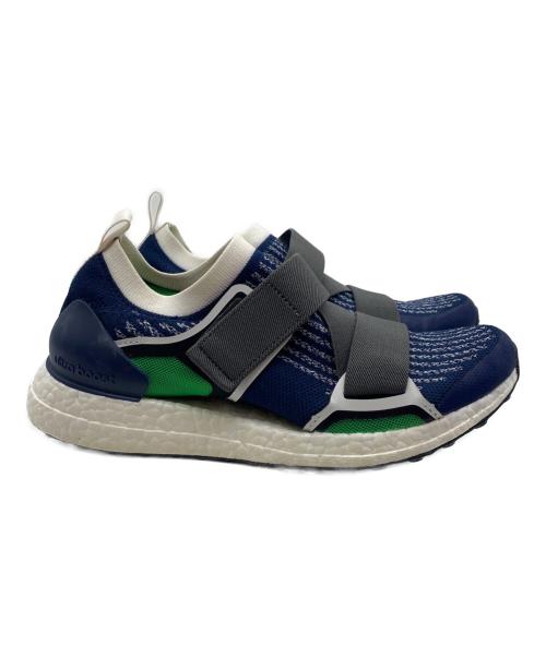 adidas（アディダス）adidas (アディダス) STELLA McCARTNEY (ステラマッカートニー) ローカットスニーカー ネイビー×ホワイト サイズ:24cmの古着・服飾アイテム