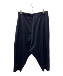 GROUND Y（グラウンドワイ）の古着「ラップサルエルパンツ」｜ネイビー