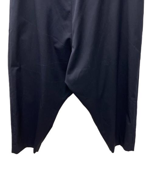 GROUND Y（グラウンドワイ）GROUND Y (グラウンドワイ) ラップサルエルパンツ ネイビー サイズ:3の古着・服飾アイテム