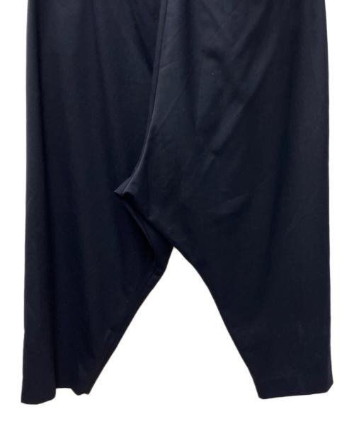 GROUND Y（グラウンドワイ）GROUND Y (グラウンドワイ) ラップサルエルパンツ ネイビー サイズ:3の古着・服飾アイテム