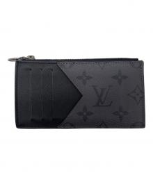 LOUIS VUITTON（ルイ ヴィトン）の古着「コイン・カードホルダー」｜ブラック