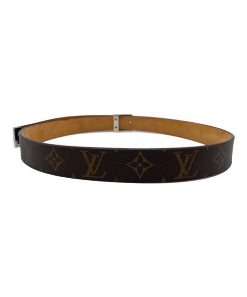 LOUIS VUITTON（ルイ ヴィトン）LOUIS VUITTON (ルイ ヴィトン) レザーベルト ブラウンの古着・服飾アイテム