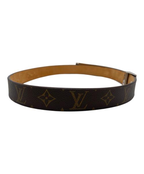 LOUIS VUITTON（ルイ ヴィトン）LOUIS VUITTON (ルイ ヴィトン) レザーベルト ブラウンの古着・服飾アイテム