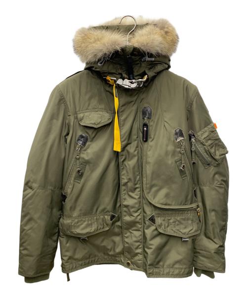 PARAJUMPERS（パラジャンパーズ）Parajumpers (パラジャンパーズ) ダウンジャケット カーキ サイズ:Ｓの古着・服飾アイテム