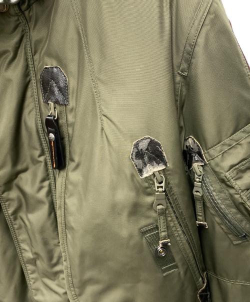 PARAJUMPERS（パラジャンパーズ）Parajumpers (パラジャンパーズ) ダウンジャケット カーキ サイズ:Ｓの古着・服飾アイテム