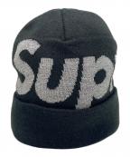 SUPREMEシュプリーム）の古着「ニット帽」｜ブラック