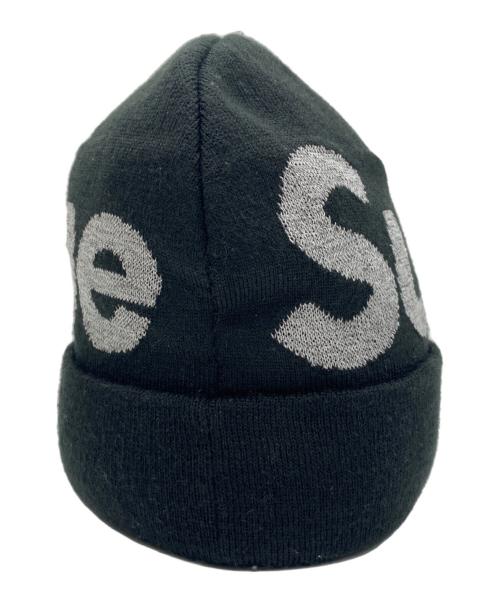 SUPREME（シュプリーム）Supreme (シュプリーム) ニット帽 ブラックの古着・服飾アイテム