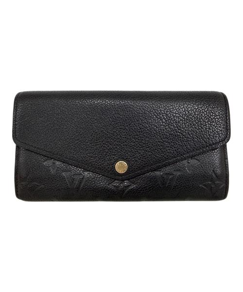 LOUIS VUITTON（ルイ ヴィトン）LOUIS VUITTON (ルイ ヴィトン) 長財布 ブラックの古着・服飾アイテム